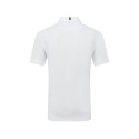 Koszulka golfowa polo FootJoy Stretch Pique Solid Athletic Fit, (męska, biała, rozm. XXL)
