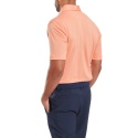 FootJoy Stretch Pique Solid Athletic Fit Polo Golf Shirt (men's, salmon, size L)