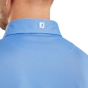 FootJoy Stretch Pique Solid Athletic Fit Golf Polo Shirt (Men's, Blue, Size XL)