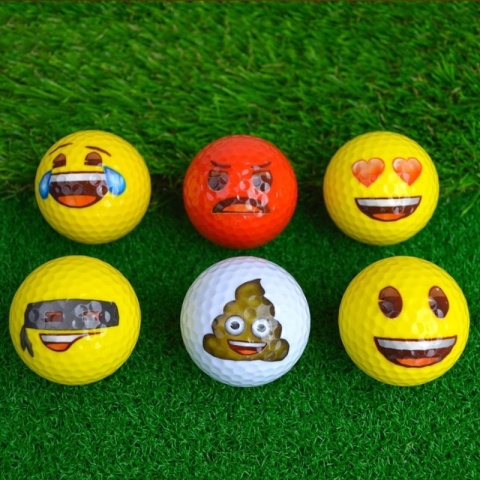 Piłki golfowe EMOJI 6-PACK