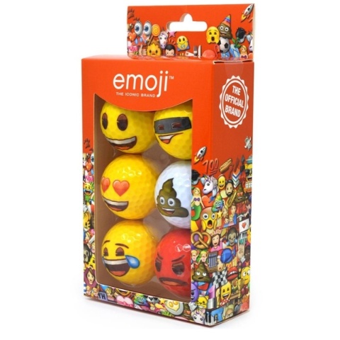 Piłki golfowe EMOJI 6-PACK