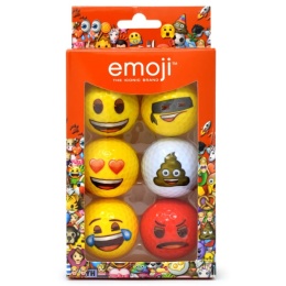 Piłki golfowe EMOJI 6-PACK