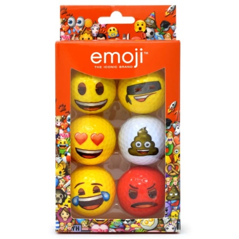 Piłki golfowe EMOJI 6-PACK