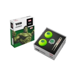 Piłki golfowe MARVEL X VOLVIK - Zestaw Prezentowy HULK