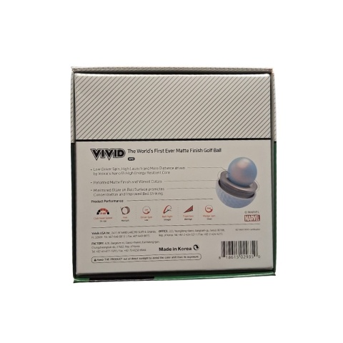 Piłki golfowe MARVEL X VOLVIK - Zestaw Prezentowy HULK