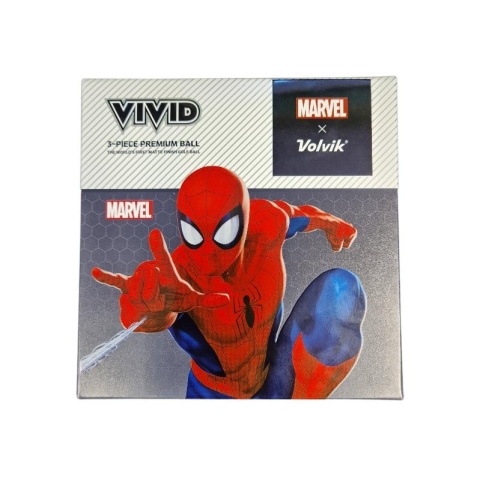 Piłki golfowe MARVEL X VOLVIK - Zestaw Prezentowy SPIDER MAN