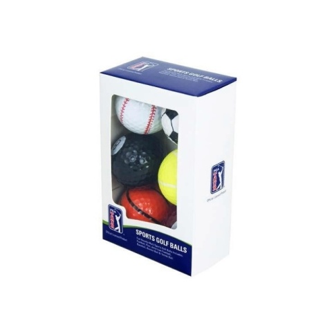 Piłki golfowe PGA TOUR, 6 szt. - różne sporty