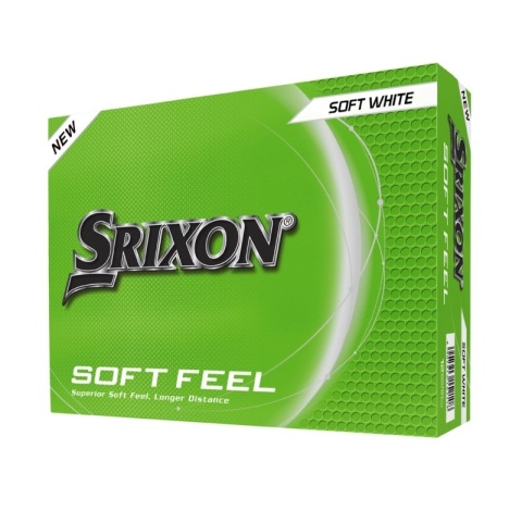 SRIXON Soft Feel golf balls, (white, 12 pcs), model 2025