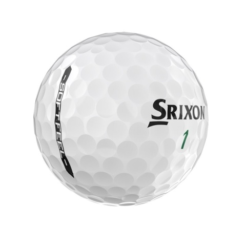 SRIXON Soft Feel golf balls, (white, 12 pcs), model 2025