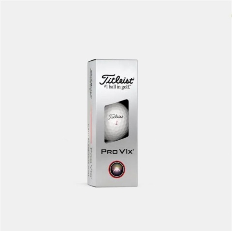 Piłki golfowe TITLEIST PRO V1x, model 2025 (białe, 12 szt.)