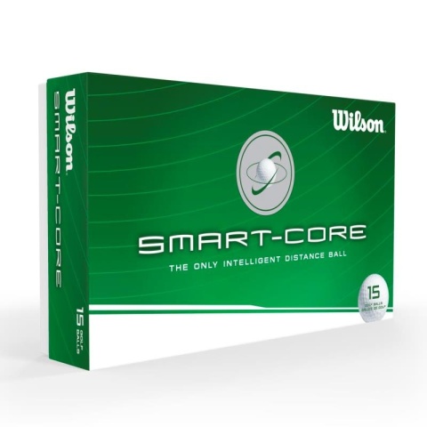 Piłki golfowe Wilson SMART CORE PRO DISTANCE, (białe, 15 szt.)
