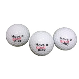 Piłki golfowe, zestaw prezentowy Have a good play (3 piłki)