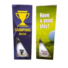 Piłki golfowe, zestaw prezentowy Zagraj jak mistrz 6 piłek