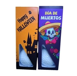 Piłki golfowe, zestaw prezentowy Hallowen 6 piłek