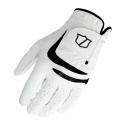 Wilson GRIP PLUS 25 Golf Glove, Men's RH, White, Size S (Left-Handed Golfer)