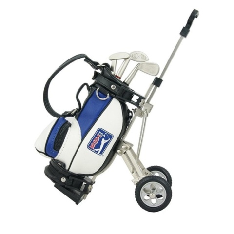 Zestaw prezentowy dla golfisty - torba golfowa i długopisy PGA TOUR na biurko