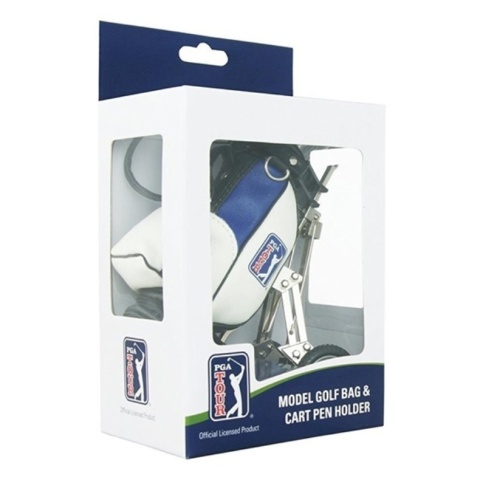 Zestaw prezentowy dla golfisty - torba golfowa i długopisy PGA TOUR na biurko