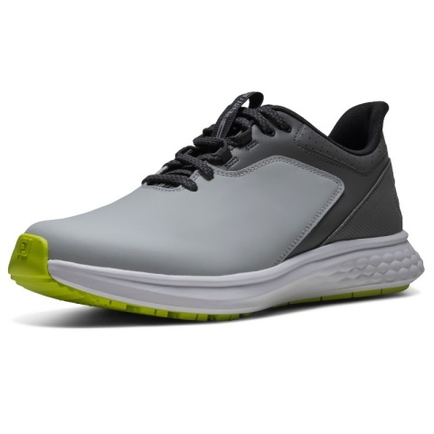 FootJoy Golf Shoes, FJ PULSE (Men's, GREY-GREY-LIME), Size 43