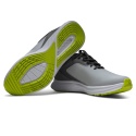 FootJoy Golf Shoes, FJ PULSE (Men's, GREY-GREY-LIME), Size 43