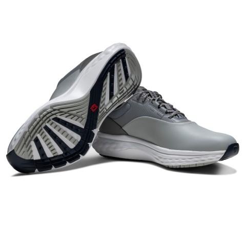 Buty do gry w golfa FootJoy, FJ QUANTUM (męskie, szaro-grafit-bial), rozm. 43