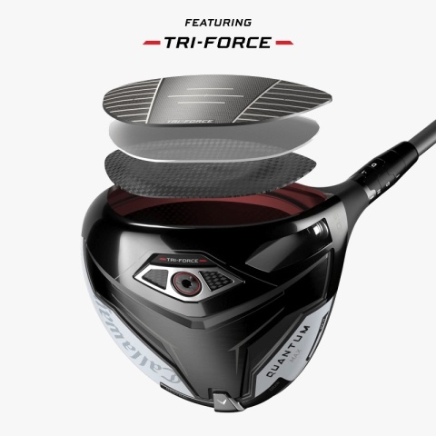 Kij golfowy driver Callaway Quantum Max 10,5 stopni, szaft Denali Silver 50, Regular