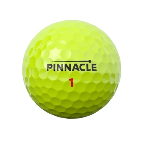 Piłki golfowe PINNACLE Distance, model 2025, (żółte, 15 szt.)