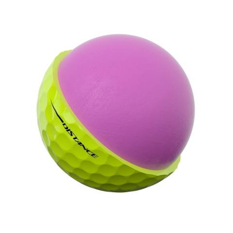 Piłki golfowe PINNACLE Distance, model 2025, (żółte, 15 szt.)