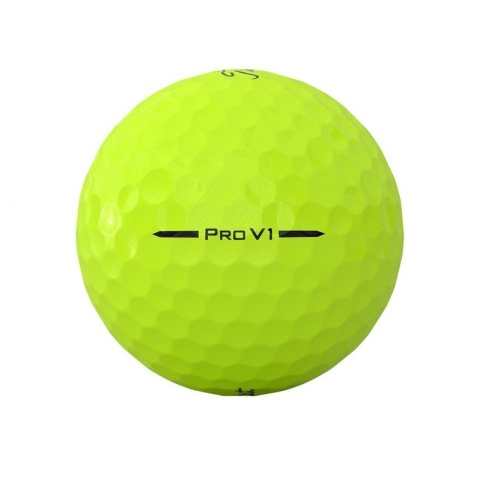 Piłki golfowe TITLEIST PRO V1 model 2025,basic (zolte, 3 szt.)