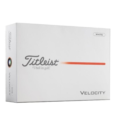 Piłki golfowe TITLEIST Velocity, model 2026 (białe, 12 szt.)