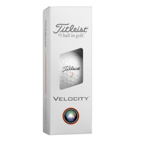 Piłki golfowe TITLEIST Velocity, model 2026 (białe, 12 szt.)