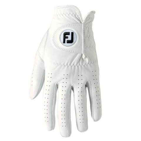FootJoy CabrettaSof LLH Golf Glove (Women's White, Size M)