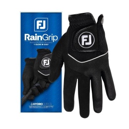Rękawica golfowa FootJoy RainGrip MLH (czarna, rozm. XL) na deszcz, golfista praworeczny