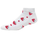 FootJoy Fruits Women's Socks (Ankle Socks, White with Fruit Pattern, One Size)