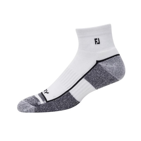 Skarpety męskie FootJoy, FJ ProDry Quater (biało-szare, one-size)