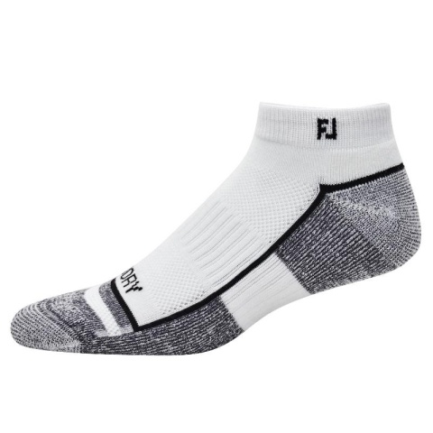 Skarpety męskie FootJoy, FJ ProDry Sport (stopki biało-szare, one-size)