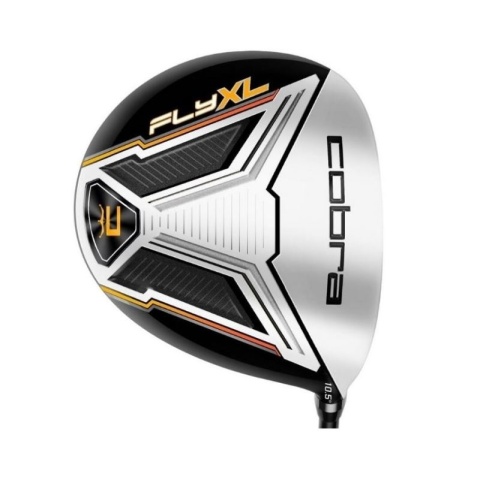 Zestaw kijów Cobra Fly XL Black-Gold, model 2025 męski, 10 kijów z torbą na wózek, grafitowe szafty set