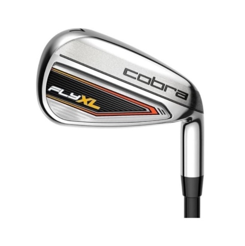 Zestaw kijów Cobra Fly XL Black-Gold, model 2025 męski, 10 kijów z torbą na wózek, stalowe szafty set