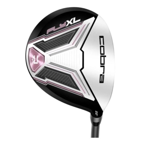 Cobra Fly XL Black-Pink Club Set, Model 2025, 10 Clubs with Cart Bag, Graphite Shafts Set