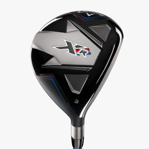 Zestaw kijów do golfa CALLAWAY XR-26 (12 kijów z torbą standbag/na nóżkach szaro-nieb-czerw, szafty grafitowe regular)