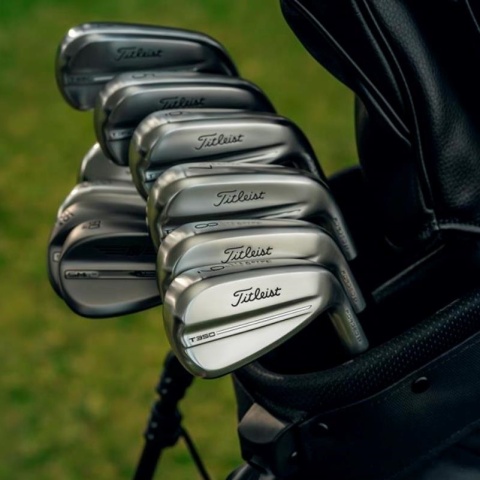 Titleist T350 Golf Irons Set (Graphite Shaft Regular) 5-PW-SW