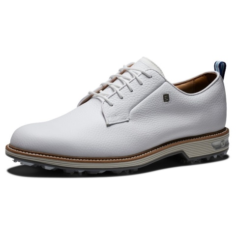Buty do gry w golfa FootJoy, DJ PREMIERE SERIES Field (męskie, białe), rozm. 46