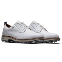 Buty do gry w golfa FootJoy, DJ PREMIERE SERIES Field (męskie, białe), rozm. 46