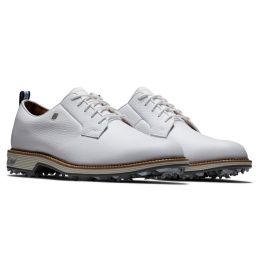 Buty do gry w golfa FootJoy, DJ PREMIERE SERIES Field (męskie, białe), rozm. 46
