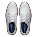 Buty do gry w golfa FootJoy, DJ PREMIERE SERIES Field (męskie, białe), rozm. 46