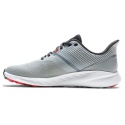 Buty do gry w golfa FootJoy, FJ FLEX (męskie, szaro-granatowe z siatką), bez kolców rozm. 42