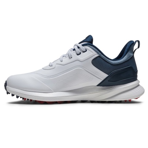 Buty do gry w golfa FootJoy, FJ PRO SL 26 (męskie, biało-niebiesko-czerwone), rozm. 42,5