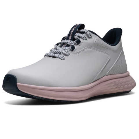 Buty do gry w golfa FootJoy, FJ PULSE (damskie, biało-granatowo-różowe), rozm. 23,5