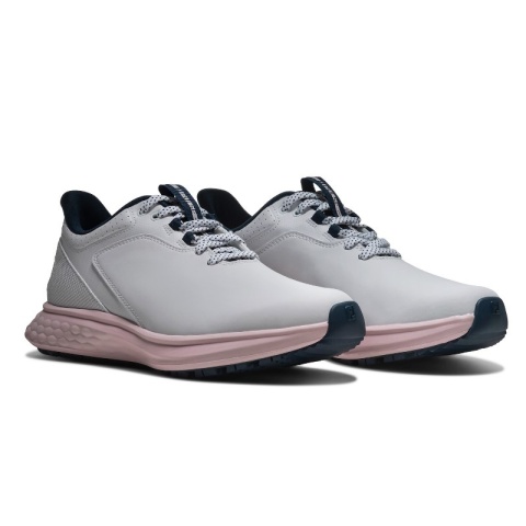 Buty do gry w golfa FootJoy, FJ PULSE (damskie, biało-granatowo-różowe), rozm. 23,5