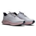 Biało-różowe buty do gry w golfa FootJoy FJ Quantum