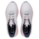Biało-różowe damskie buty golfowe FootJoy FJ Quantum, rozmiar 38